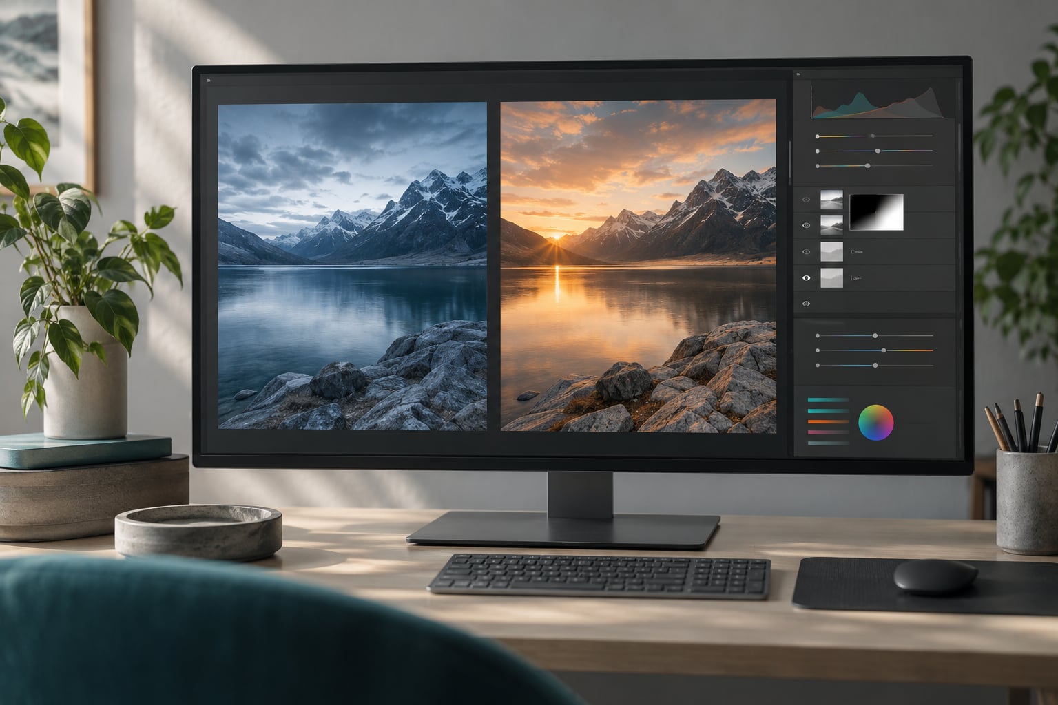 how to match colors between two photos in photoshop