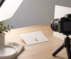 how to photograph jewelry at home