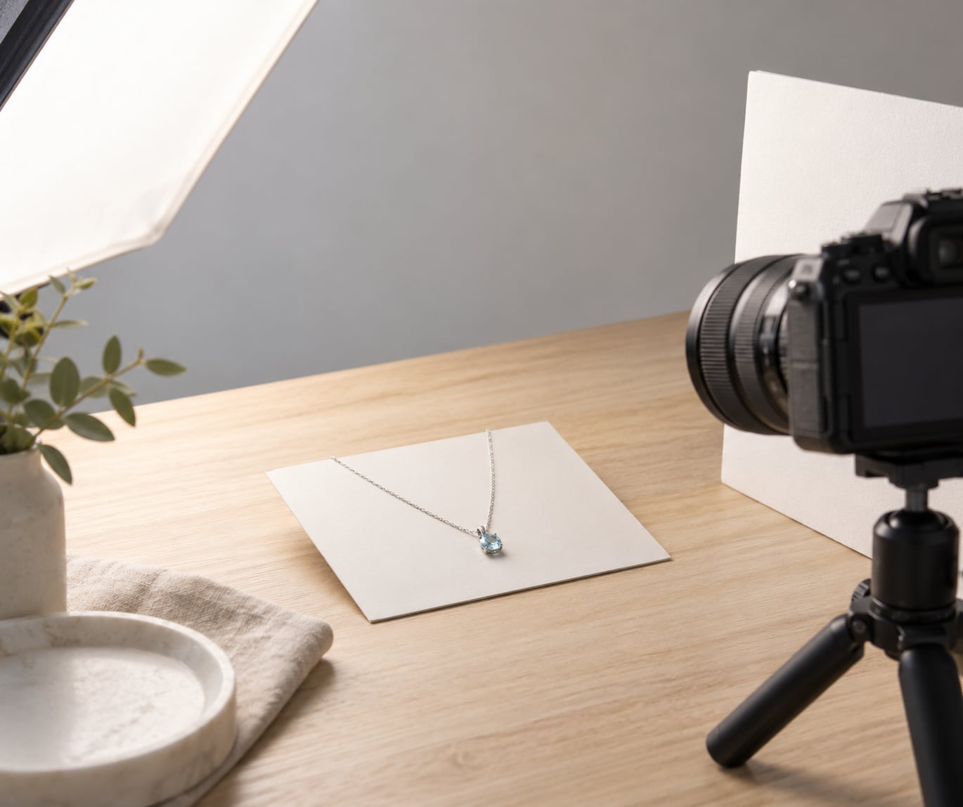 how to photograph jewelry at home