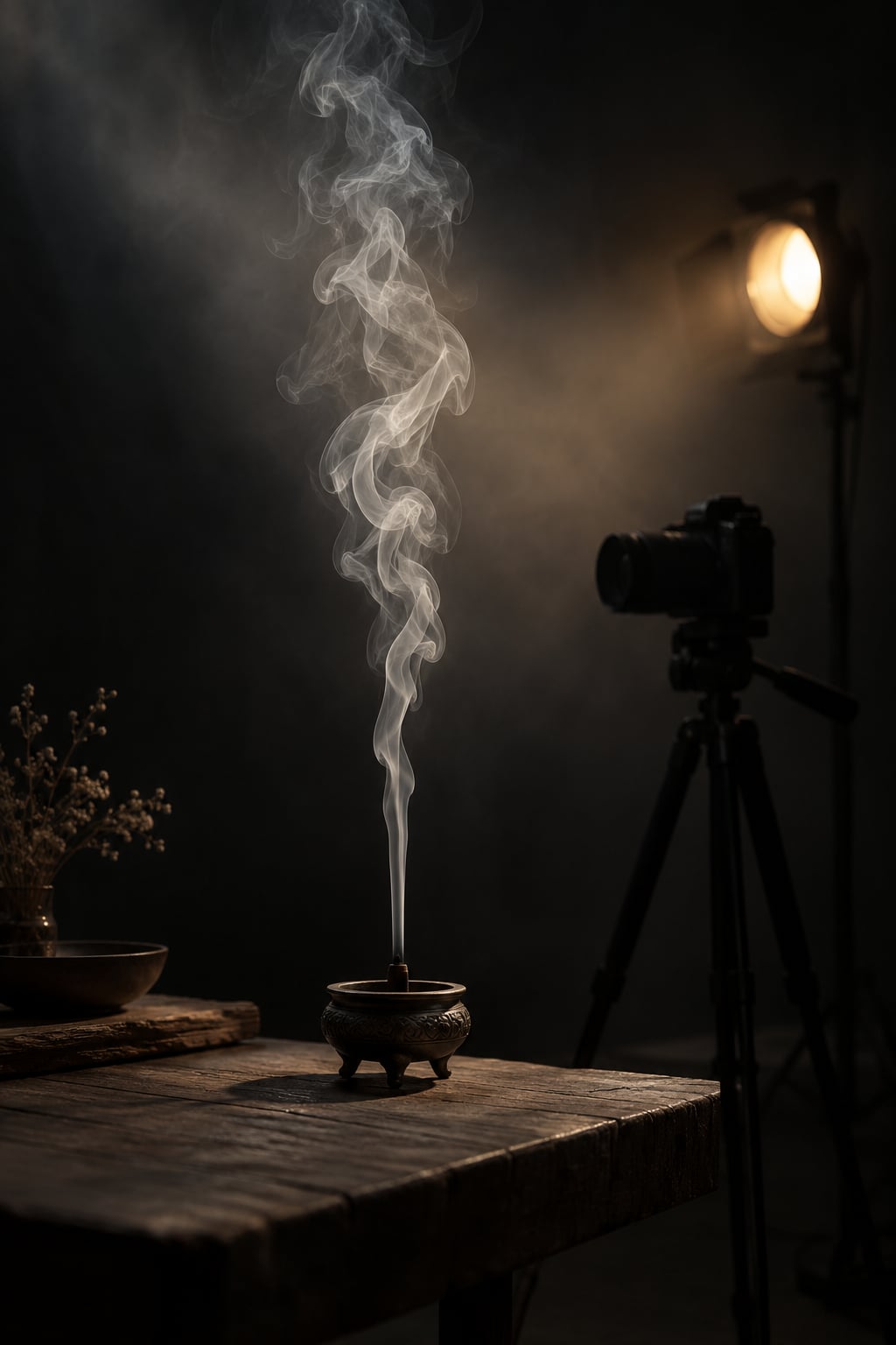 how to photograph smoke
