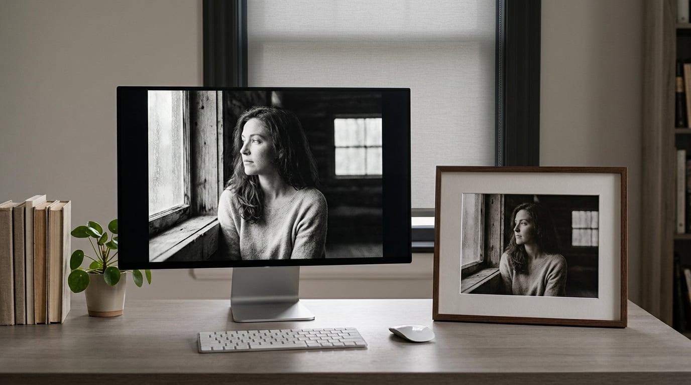why prints look darker than the screen