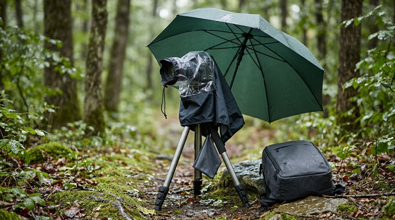 how to shoot in the rain safely