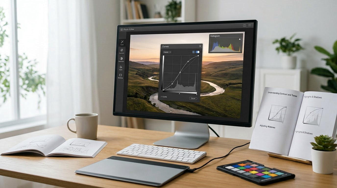 how to use curves in photoshop