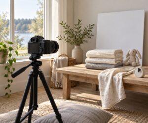 how to photograph newborns safely