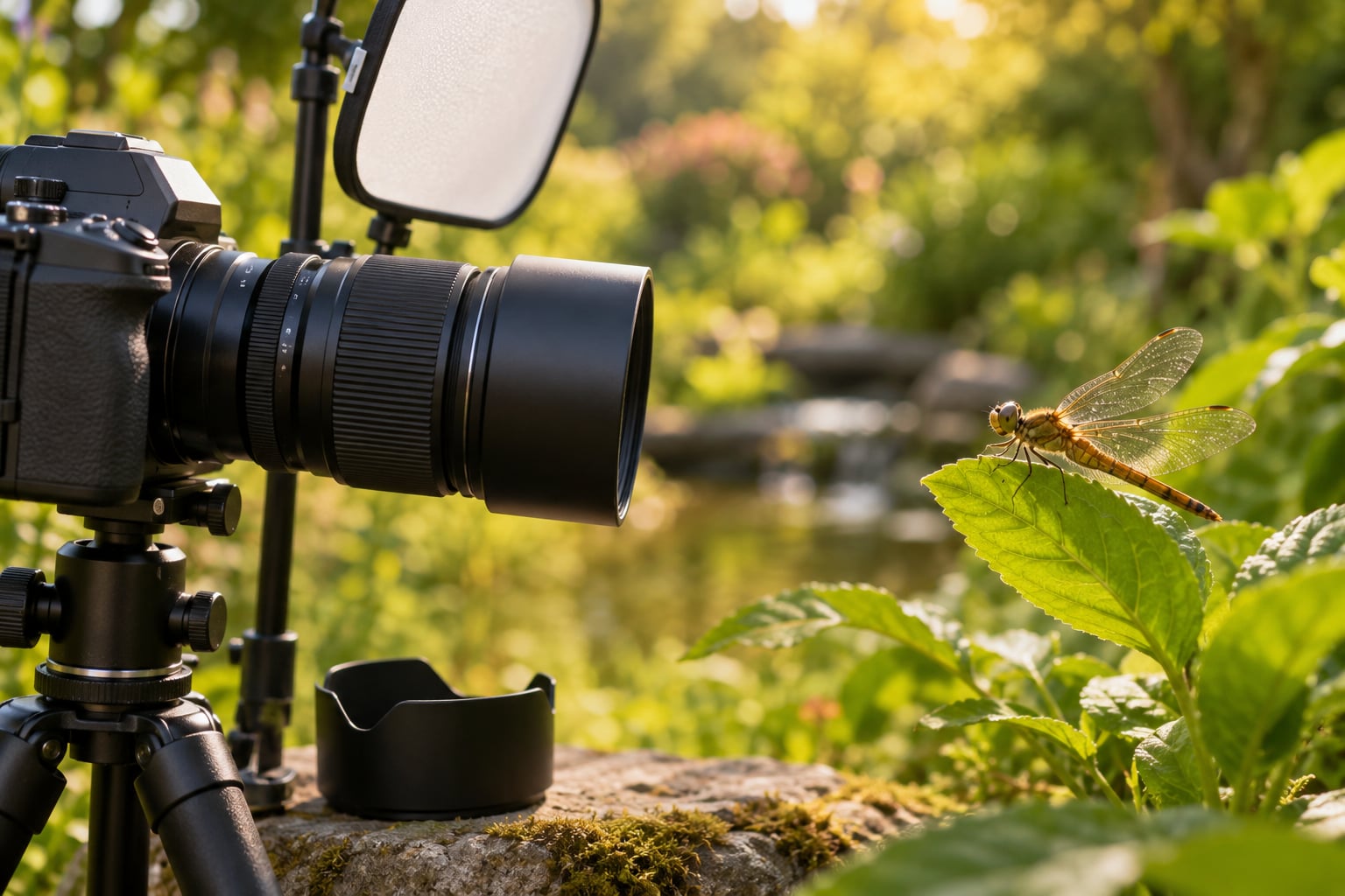 how to photograph insects up close