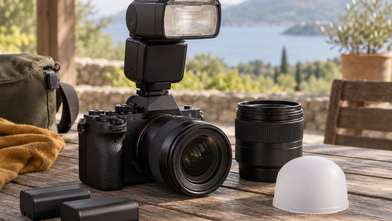 how to use flash outdoors in daylight