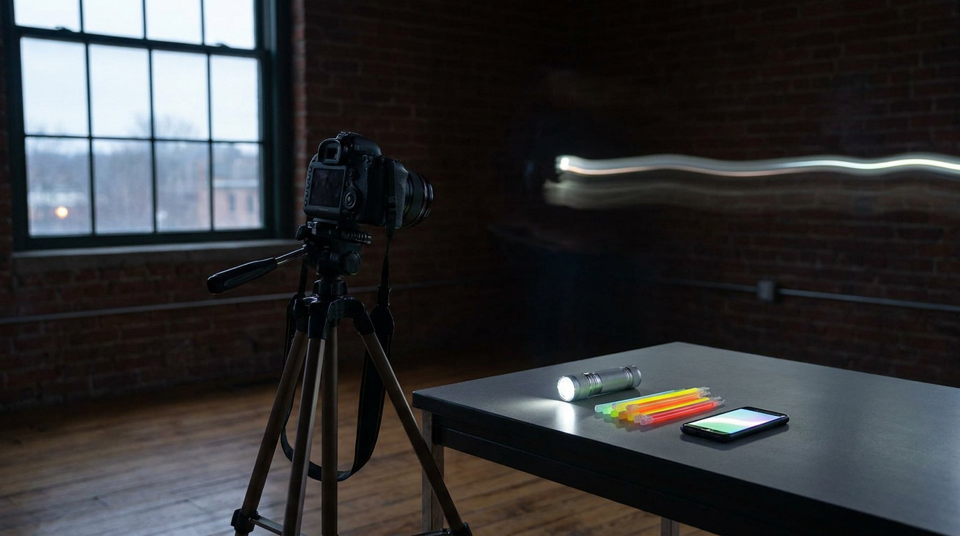how to shoot light painting photos