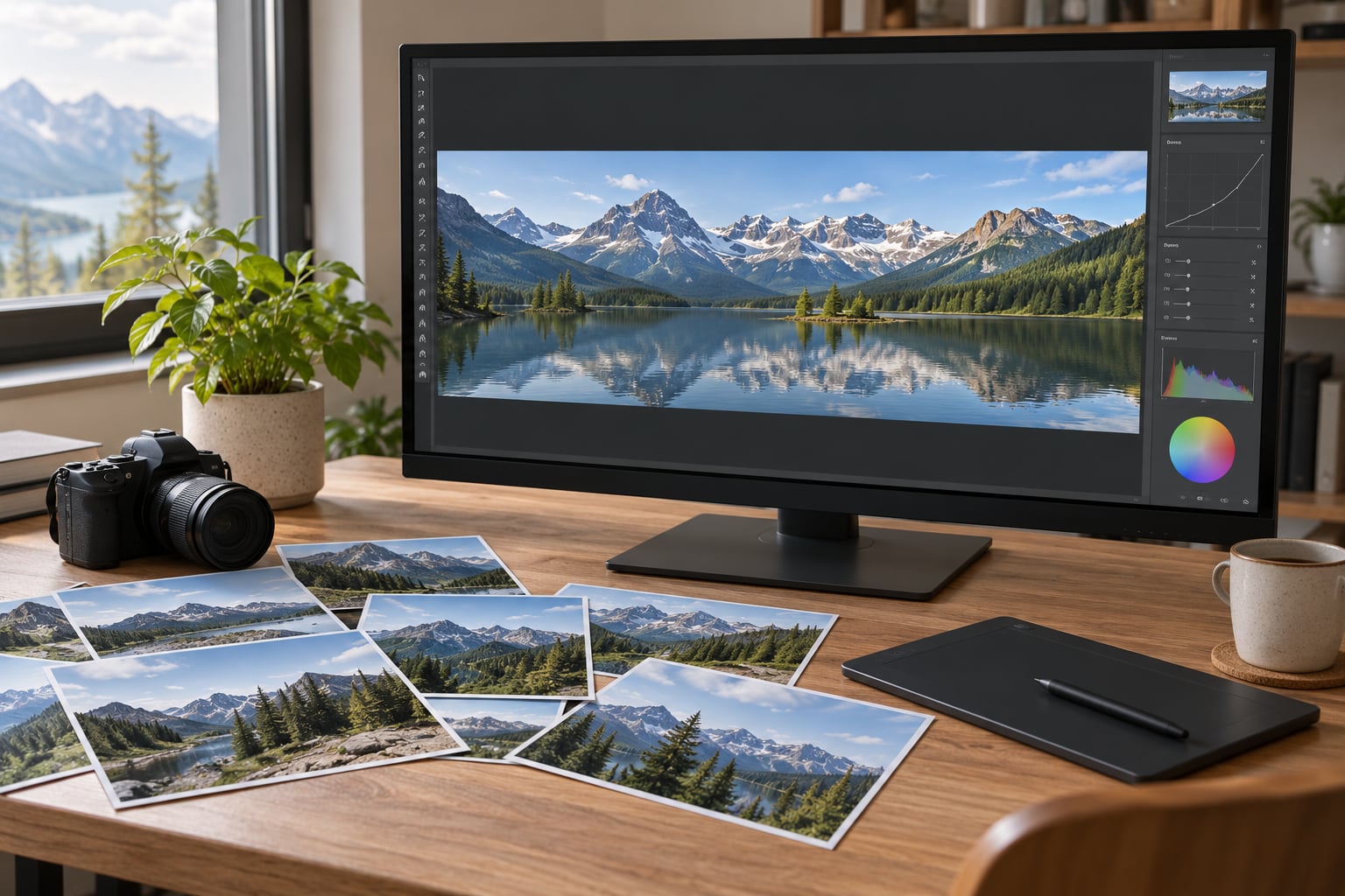 how to make a panorama in lightroom