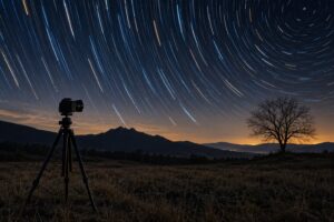 how to photograph star trails