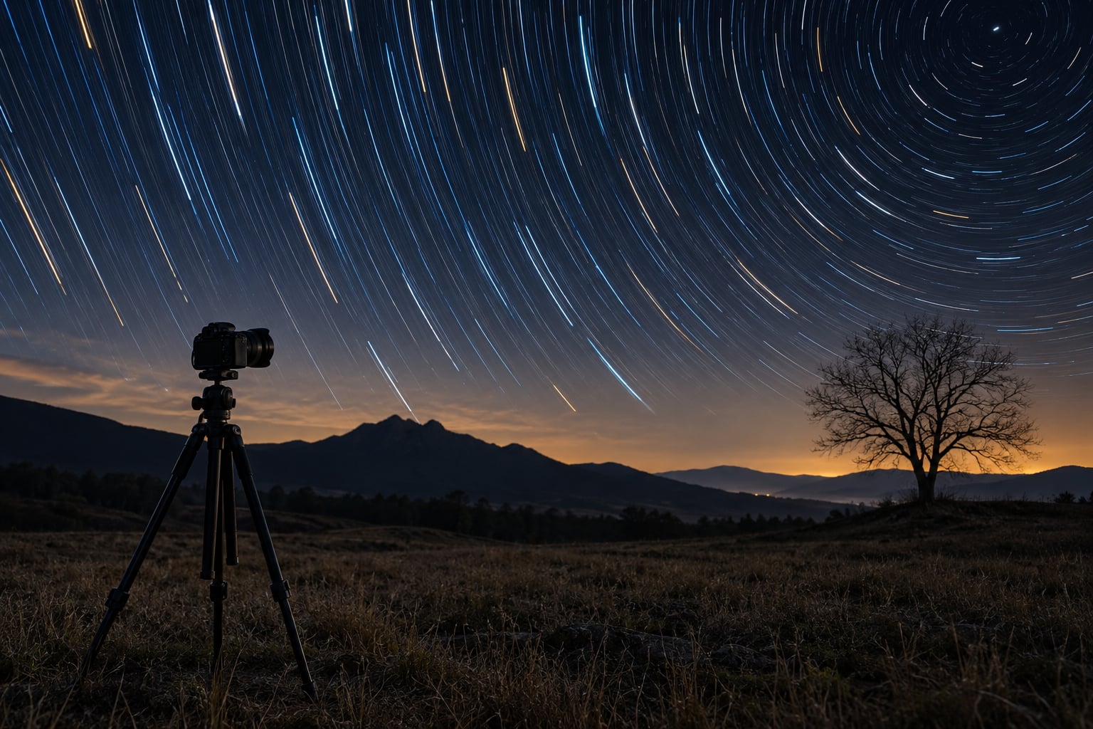 how to photograph star trails