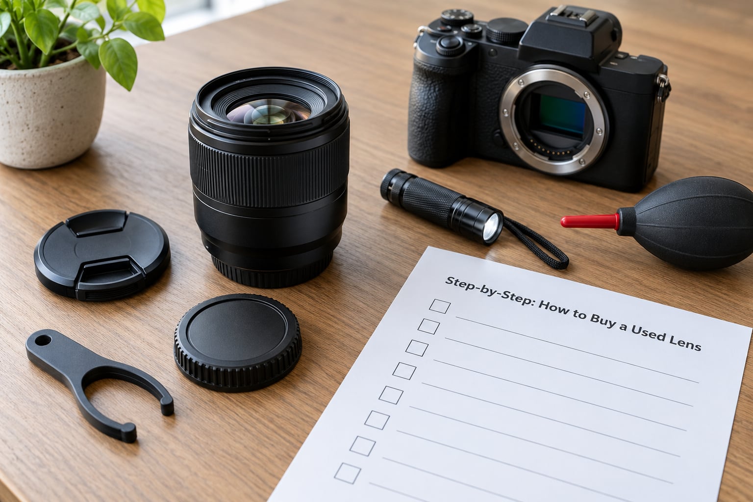 Step-by-Step: How to Buy a Used Lens