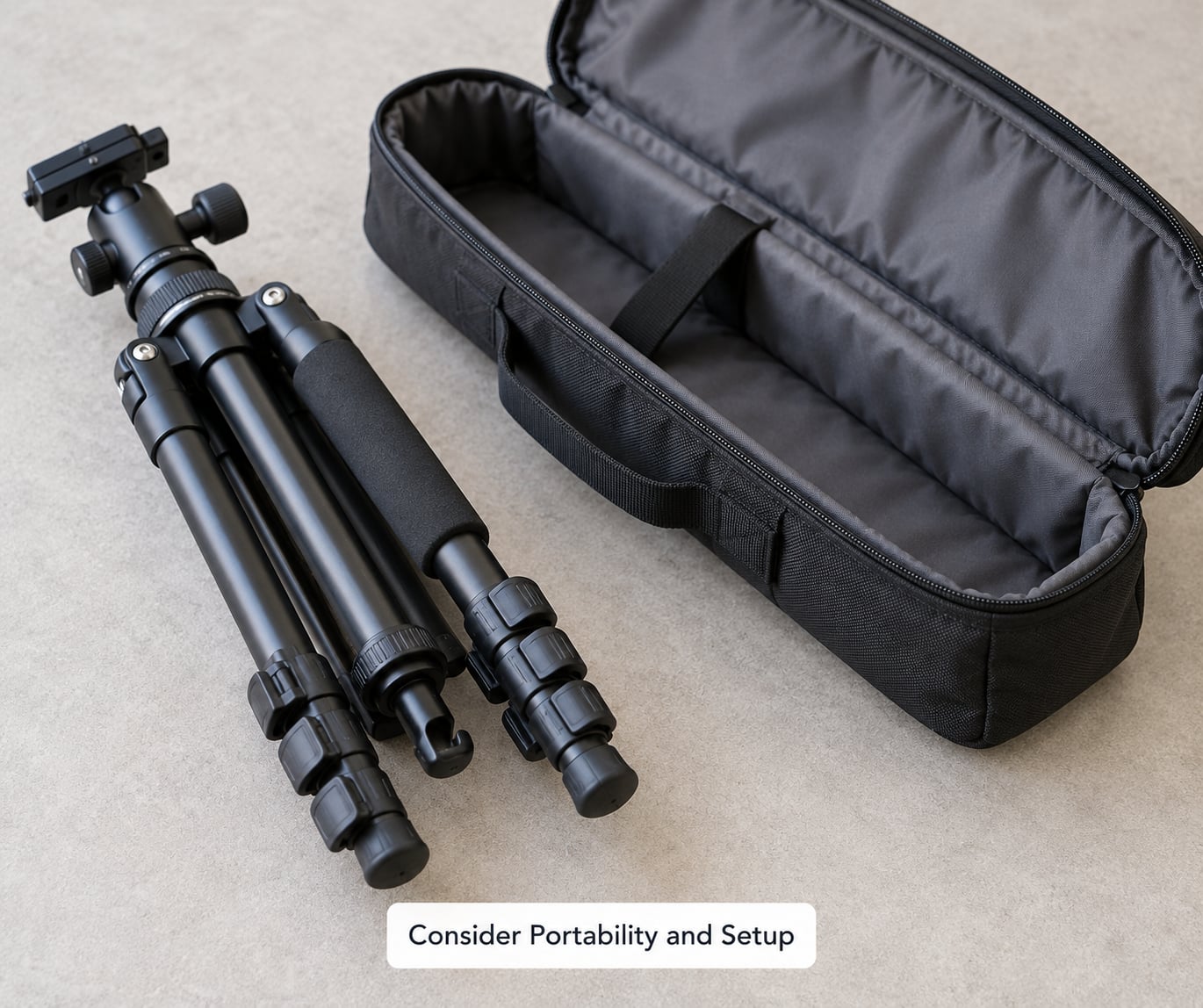 Consider Portability and Setup