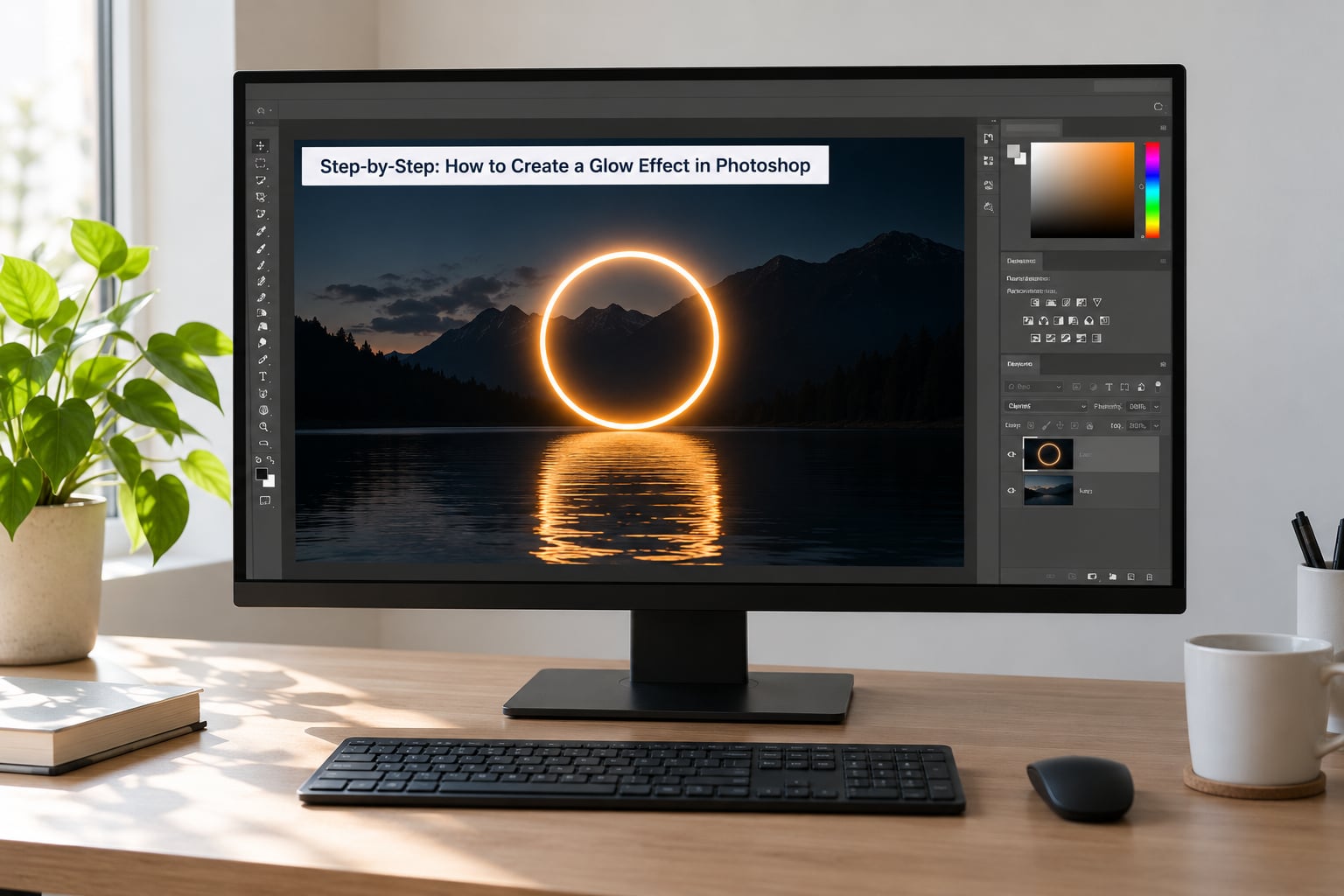 Step-by-Step: How to Create a Glow Effect in Photoshop