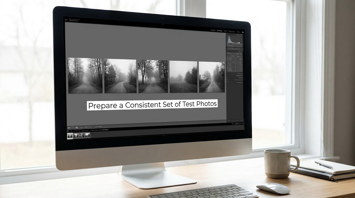 Prepare a Consistent Set of Test Photos