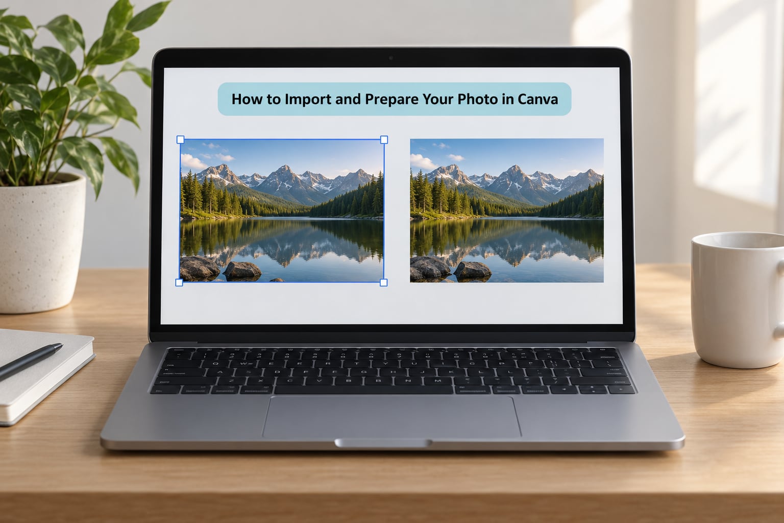 How to Import and Prepare Your Photo in Canva