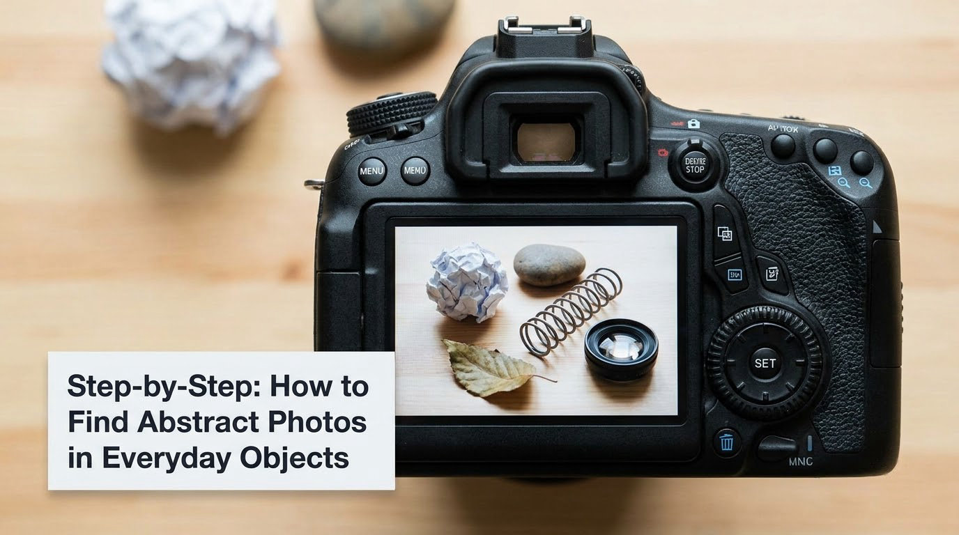 Step-by-Step: How to Find Abstract Photos in Everyday Objects