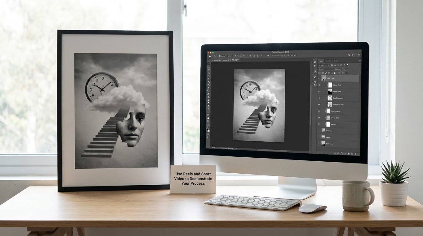 Use Reels and Short Video to Demonstrate Your Process