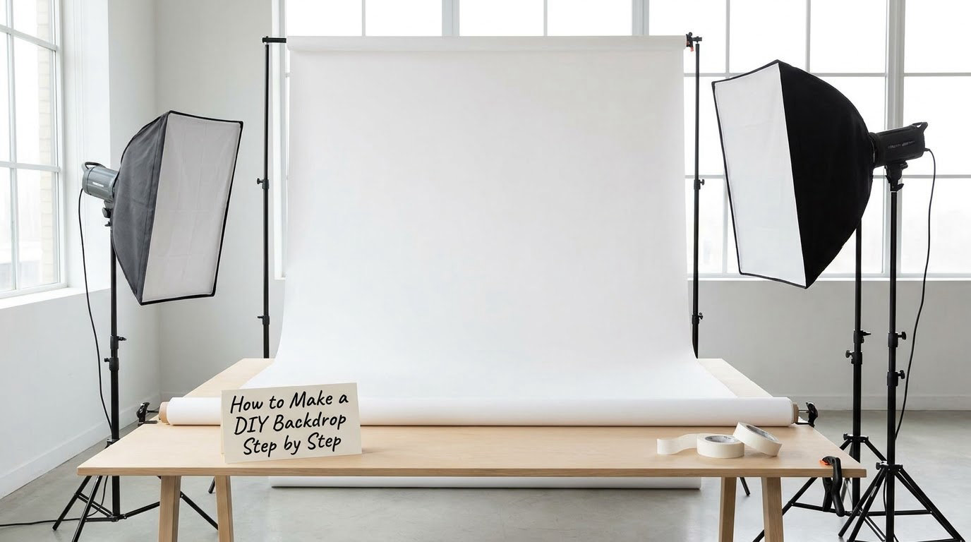 How to Make a DIY Backdrop Step by Step