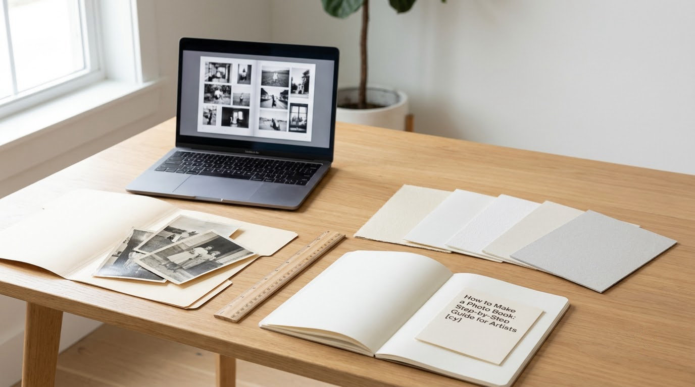 How to Make a Photo Book: Step-by-Step Guide for Artists 2026