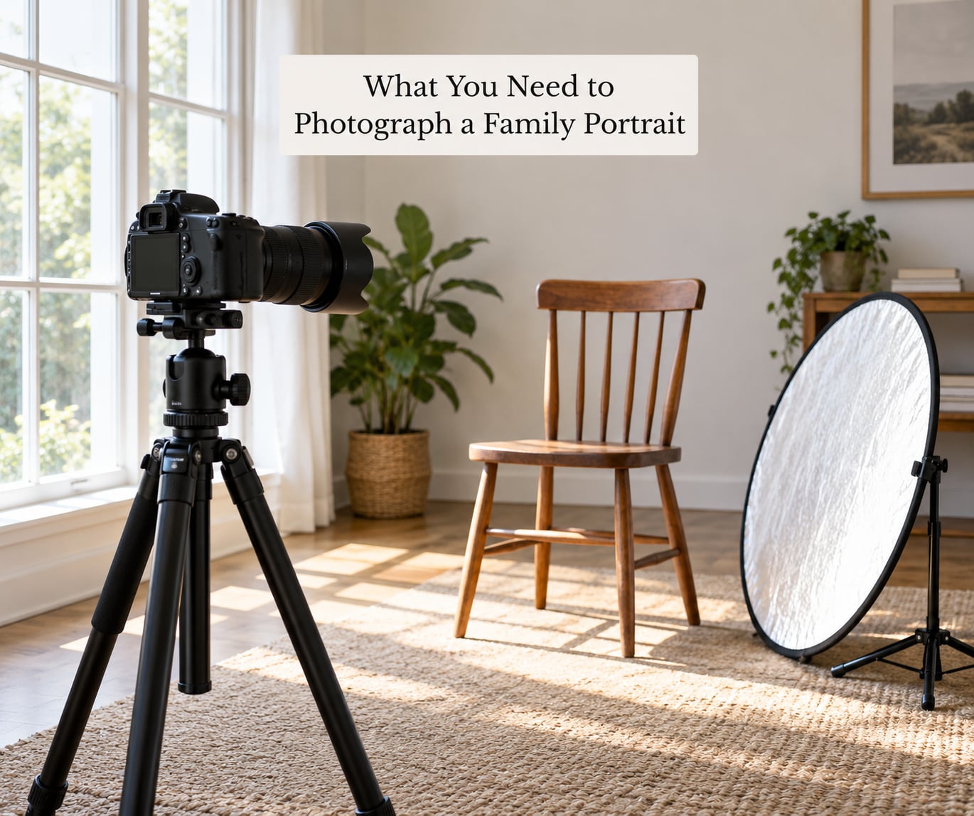 What You Need to Photograph a Family Portrait