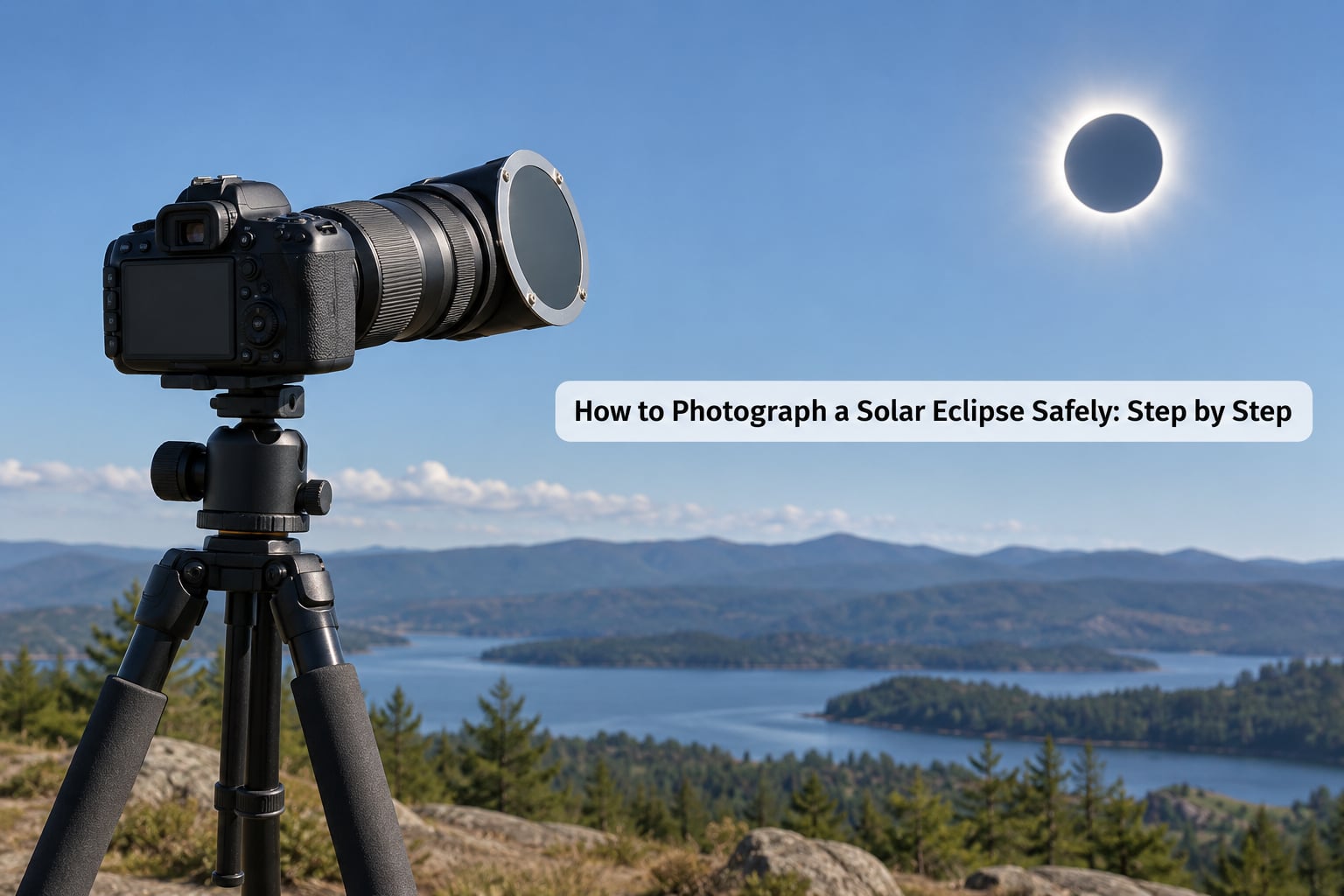 How to Photograph a Solar Eclipse Safely: Step by Step