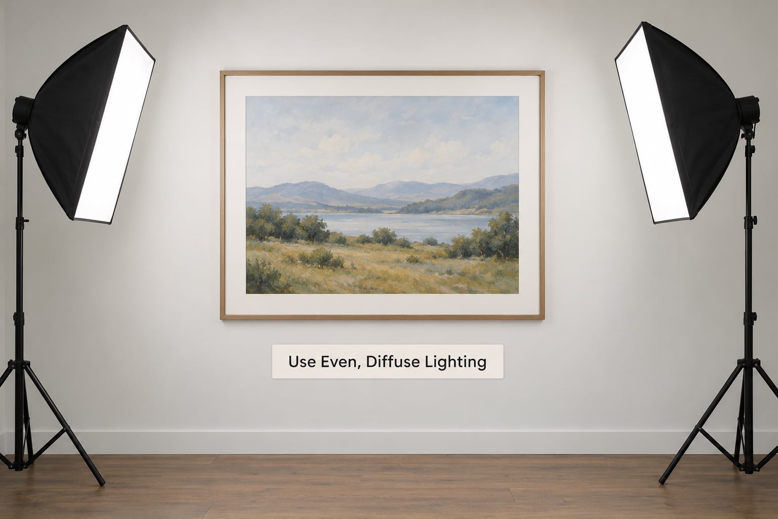 Use Even, Diffuse Lighting