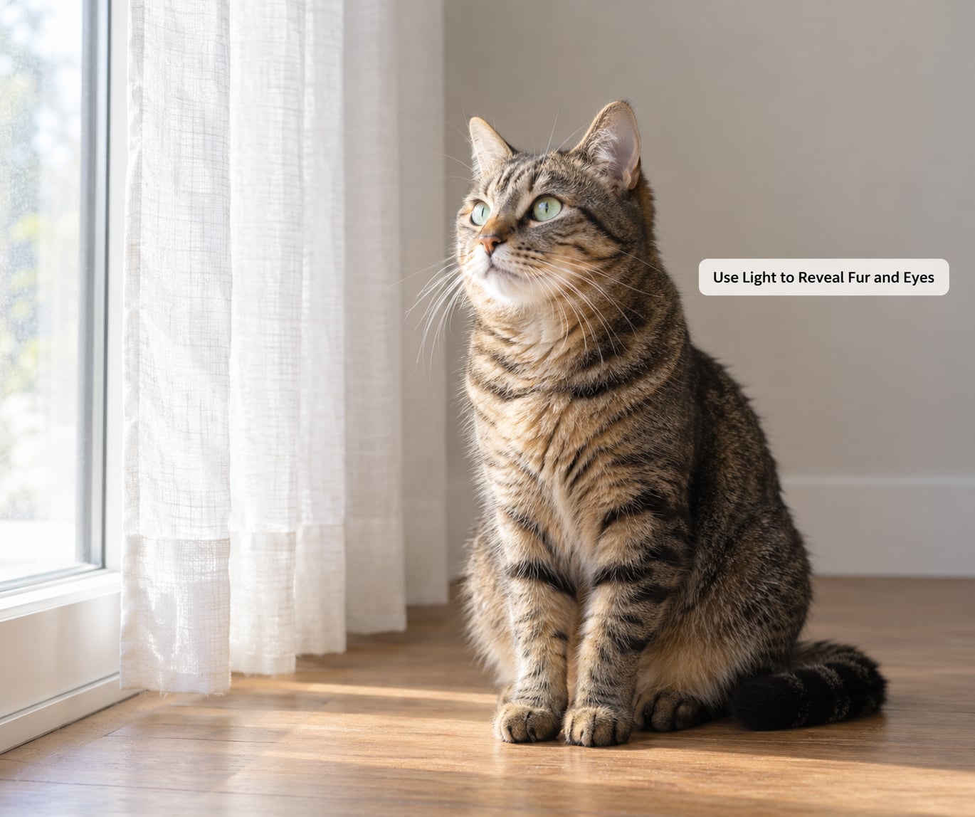 Use Light to Reveal Fur and Eyes