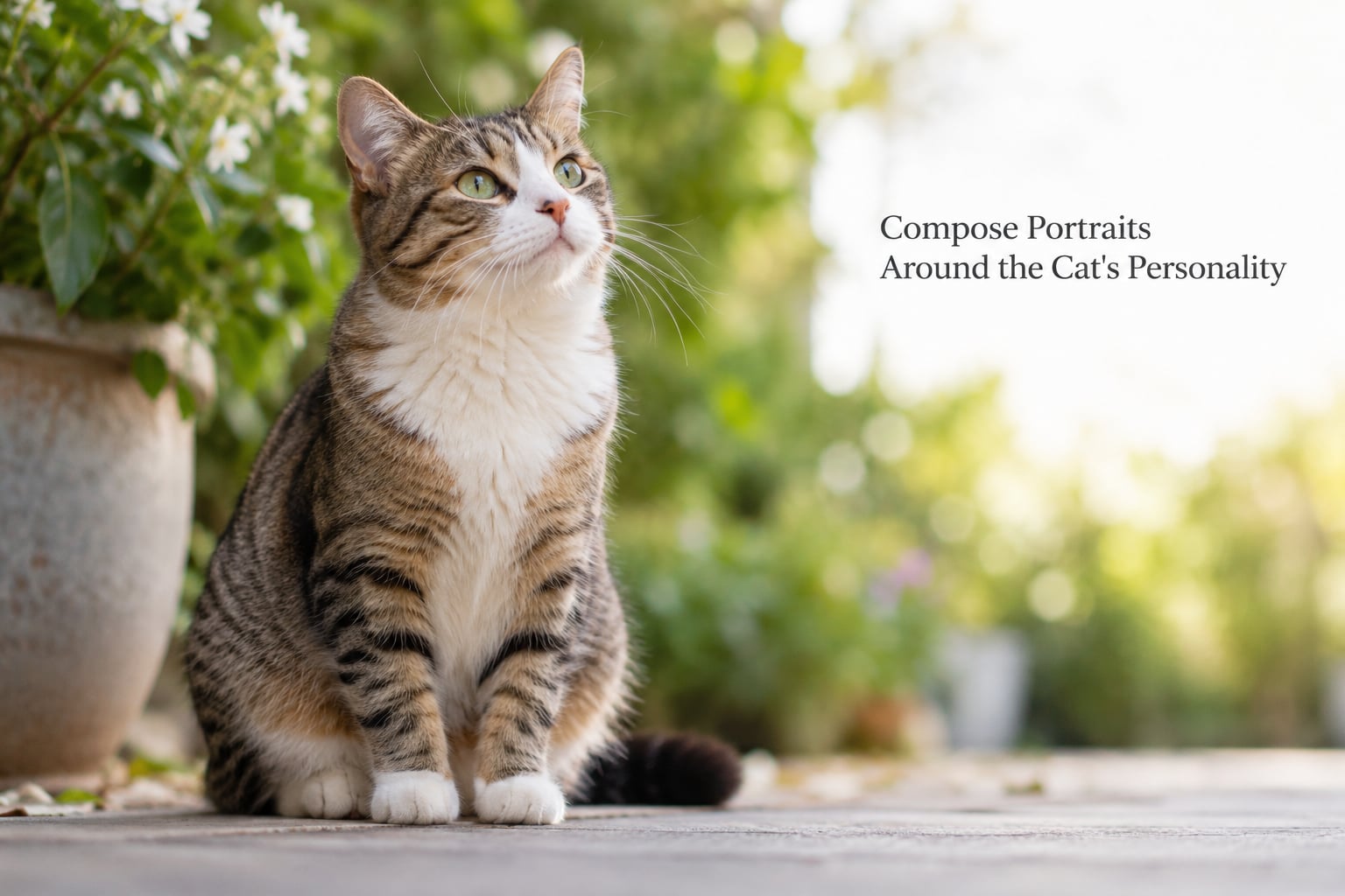 Compose Portraits Around the Cat's Personality