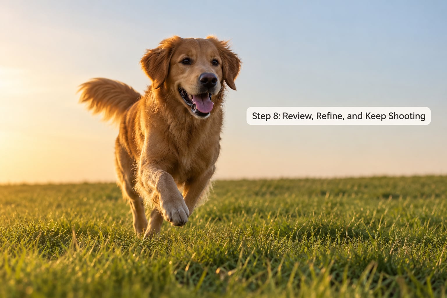 Step 8: Review, Refine, and Keep Shooting