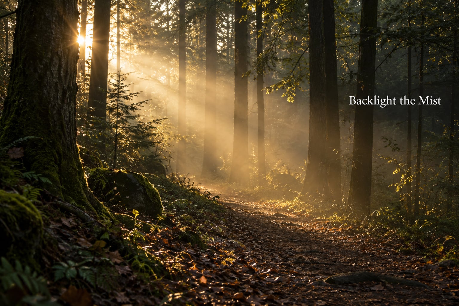 Backlight the Mist