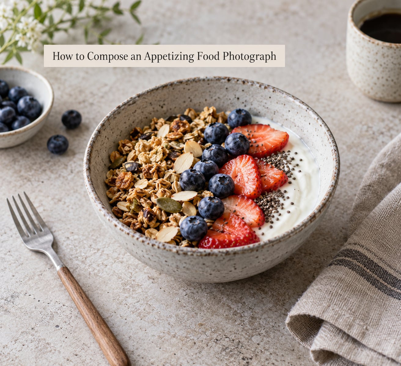 How to Compose an Appetizing Food Photograph