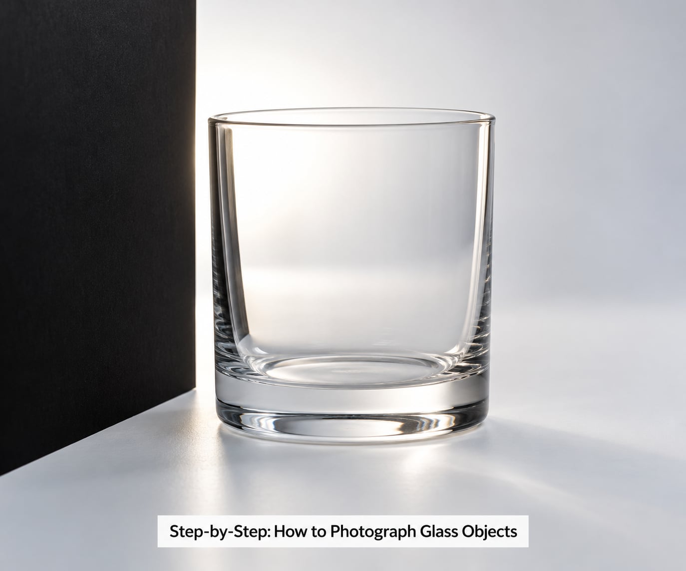 Step-by-Step: How to Photograph Glass Objects