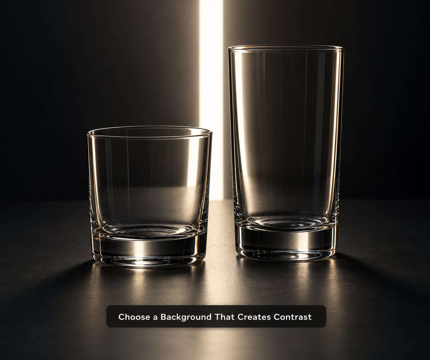 Choose a Background That Creates Contrast