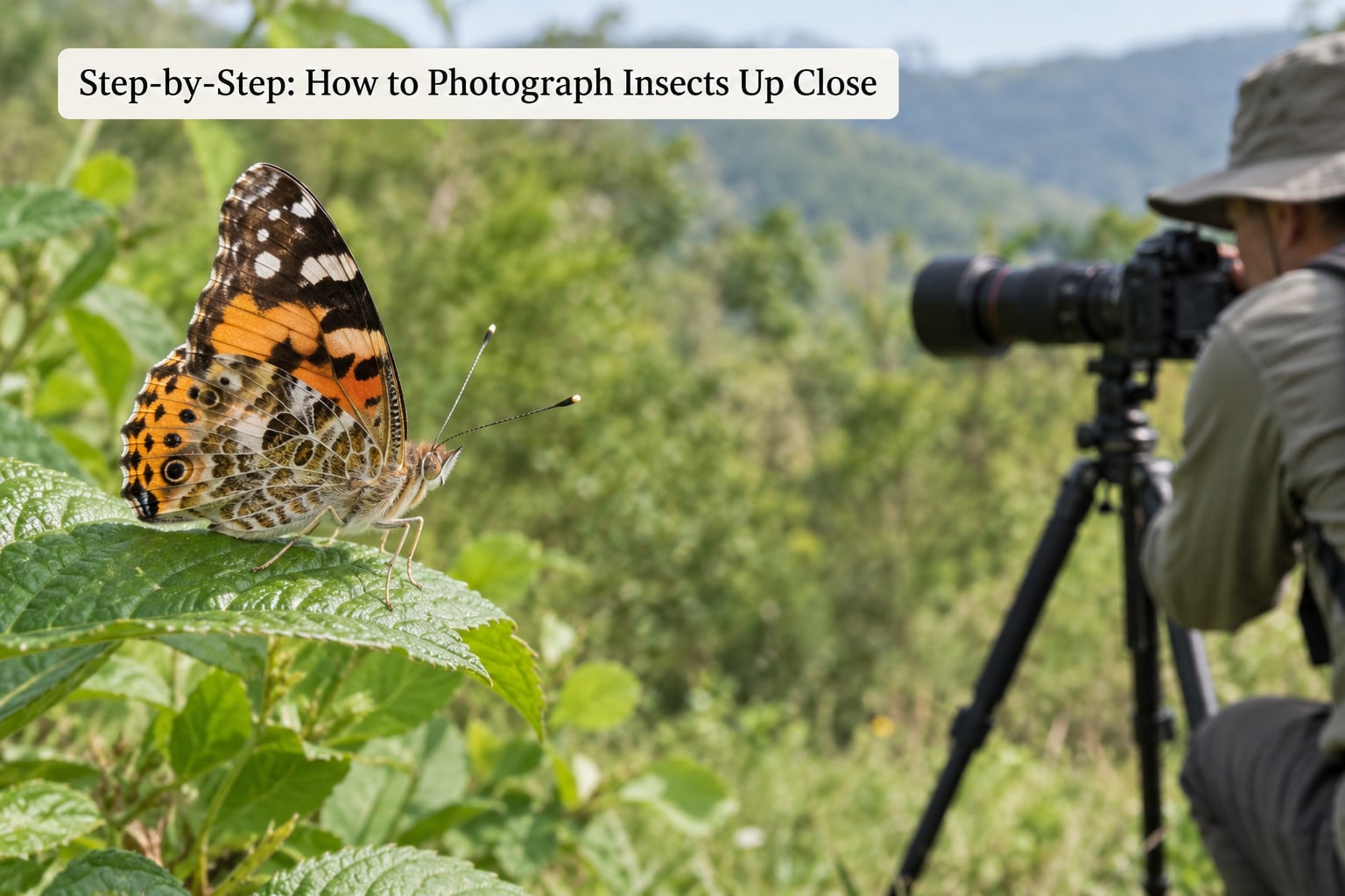 Step-by-Step: How to Photograph Insects Up Close