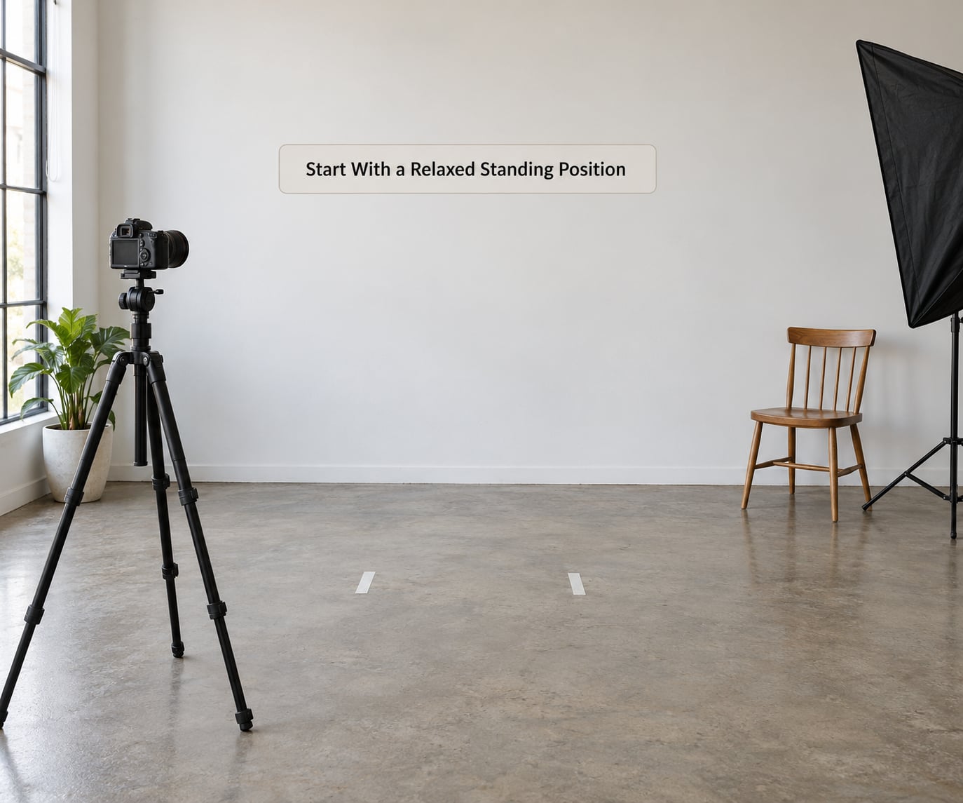 Start With a Relaxed Standing Position