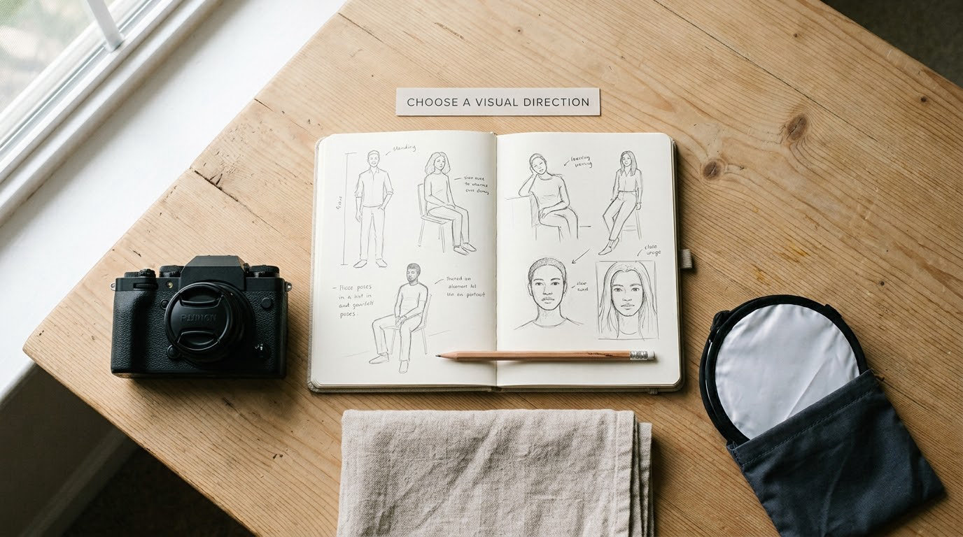 Choose a visual direction