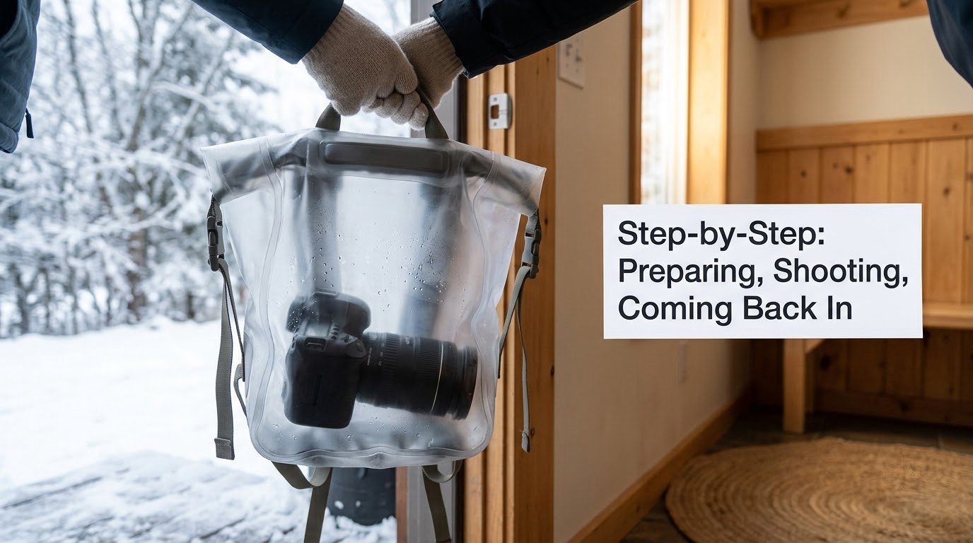 Step-by-Step: Preparing, Shooting, Coming Back In