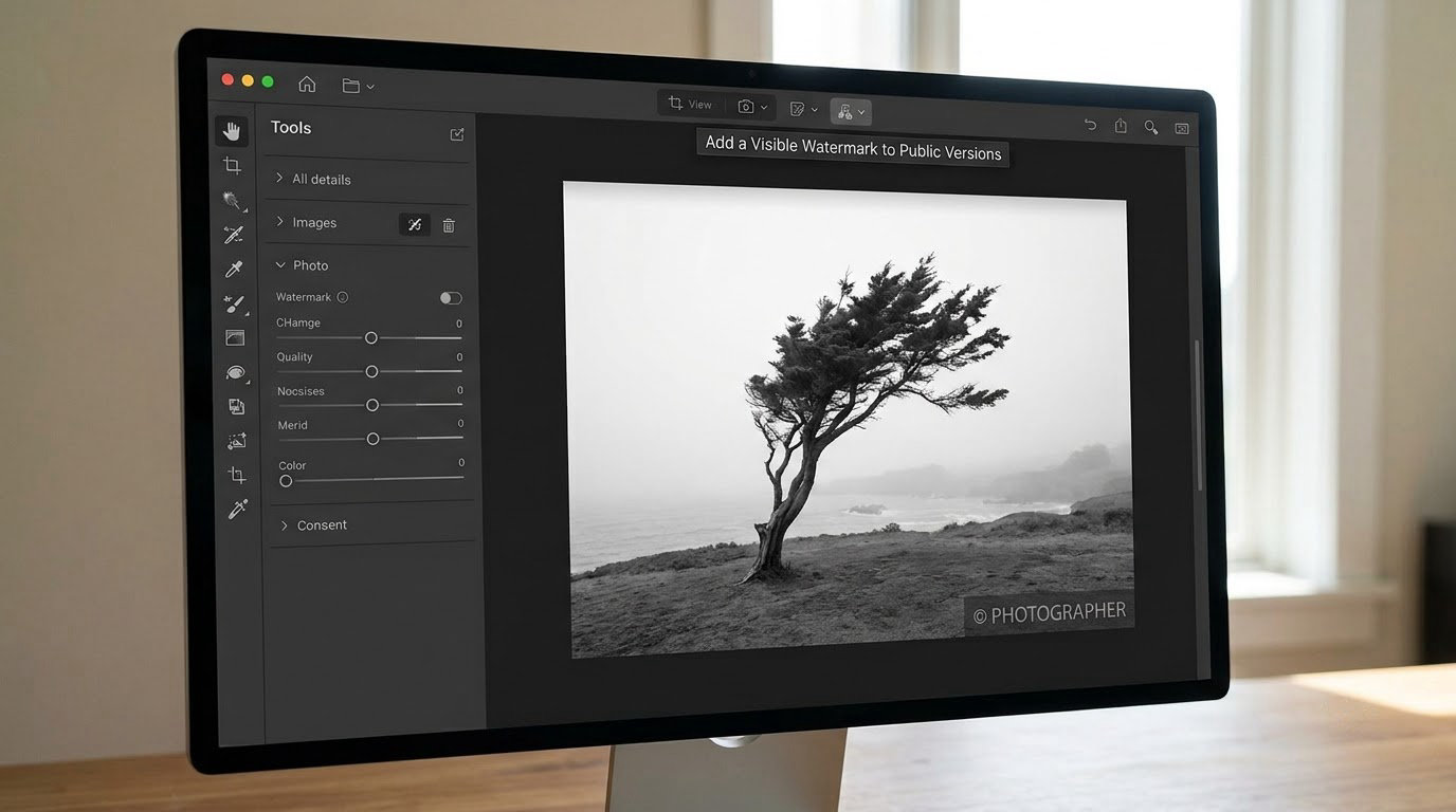 Add a Visible Watermark to Public Versions