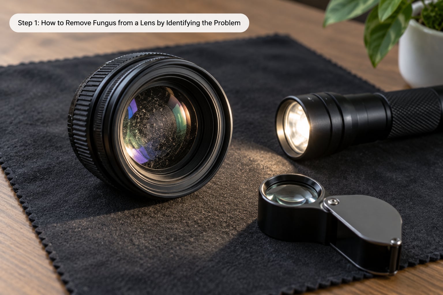 Step 1: How to Remove Fungus from a Lens by Identifying the Problem
