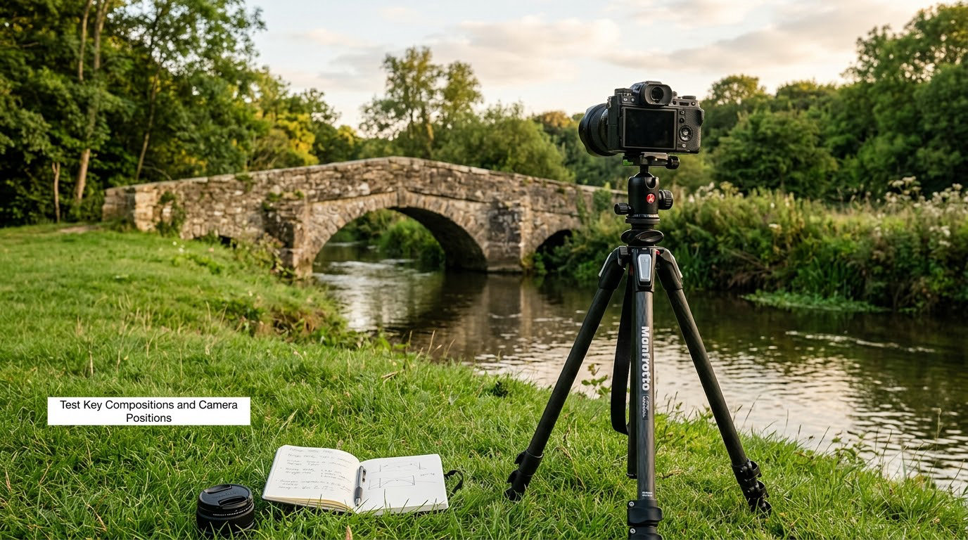 Test Key Compositions and Camera Positions
