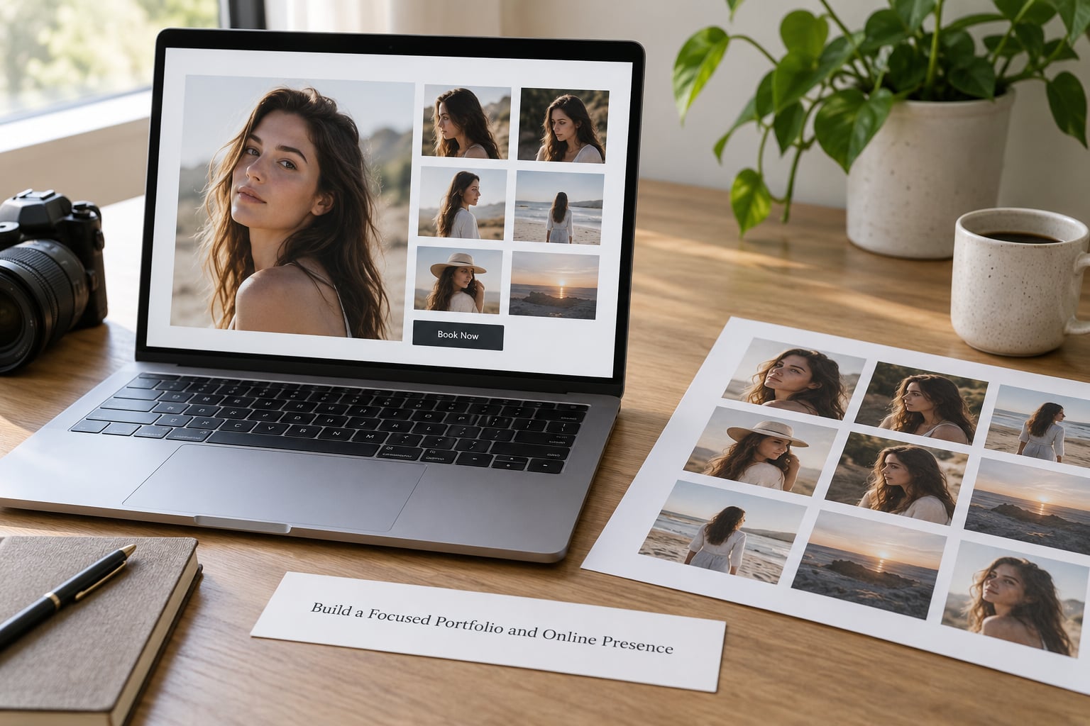 Build a Focused Portfolio and Online Presence