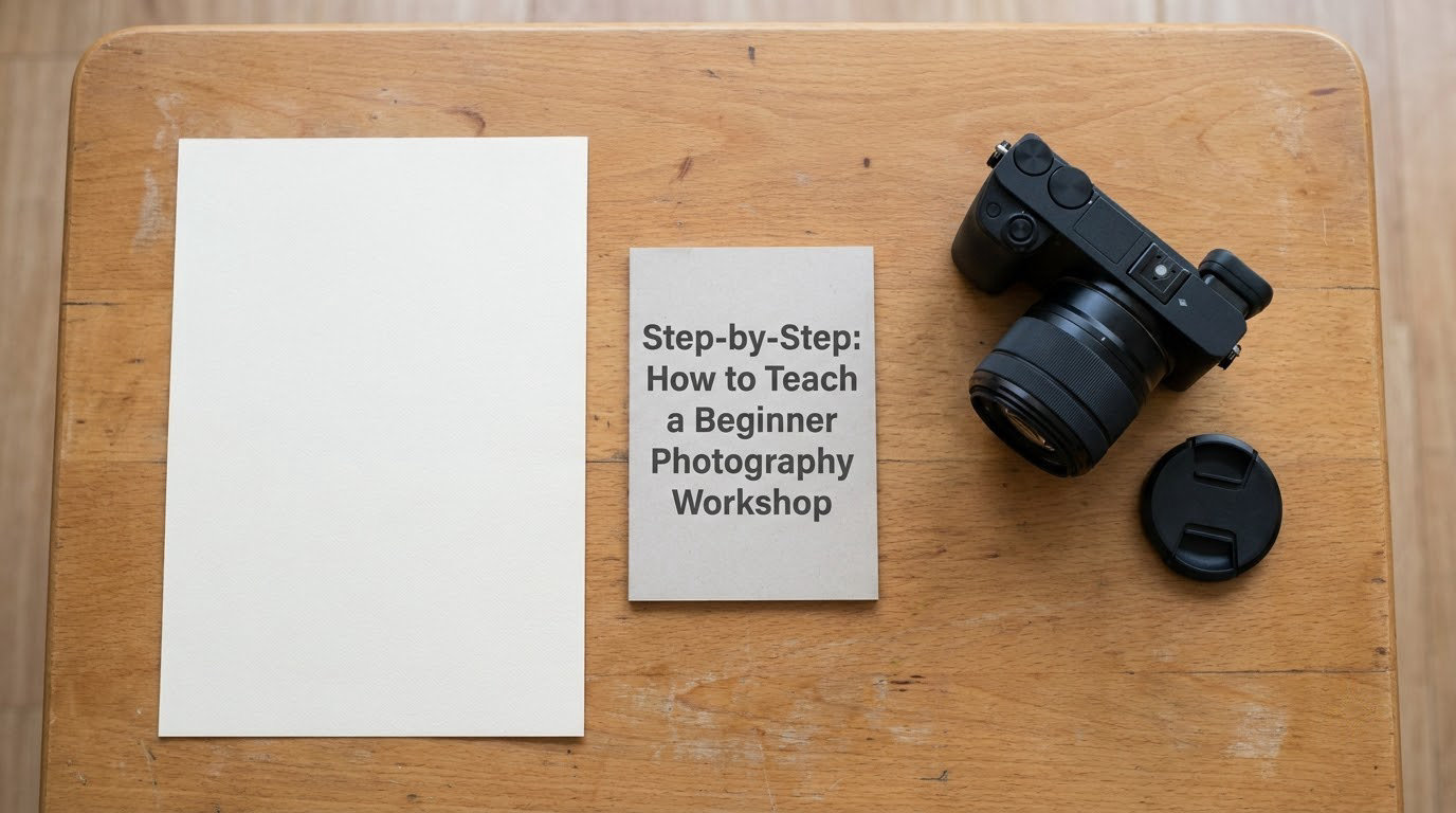 Step-by-Step: How to Teach a Beginner Photography Workshop