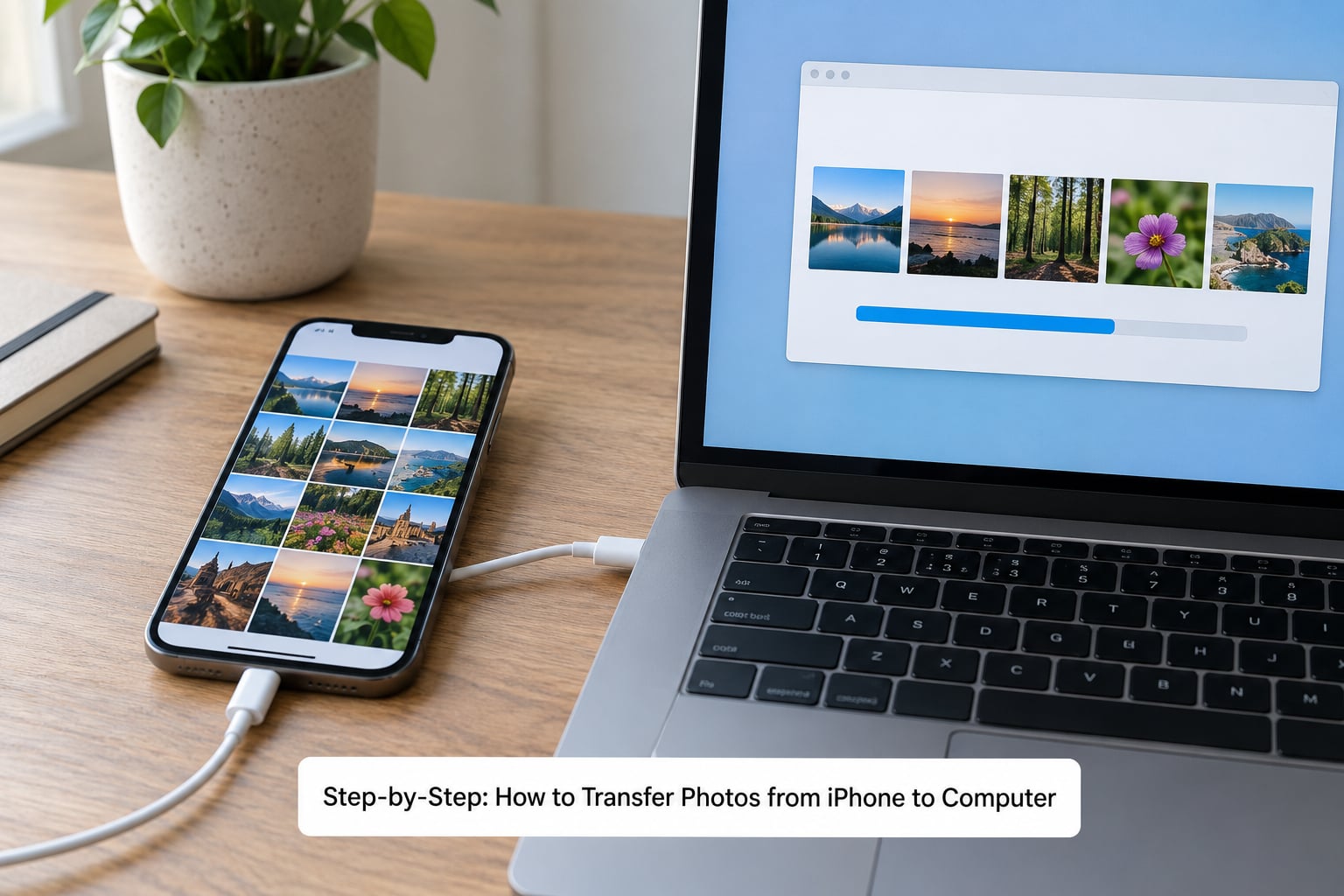 Step-by-Step: How to Transfer Photos from iPhone to Computer