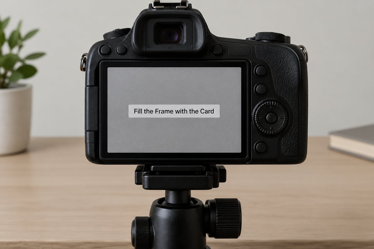 Fill the Frame with the Card