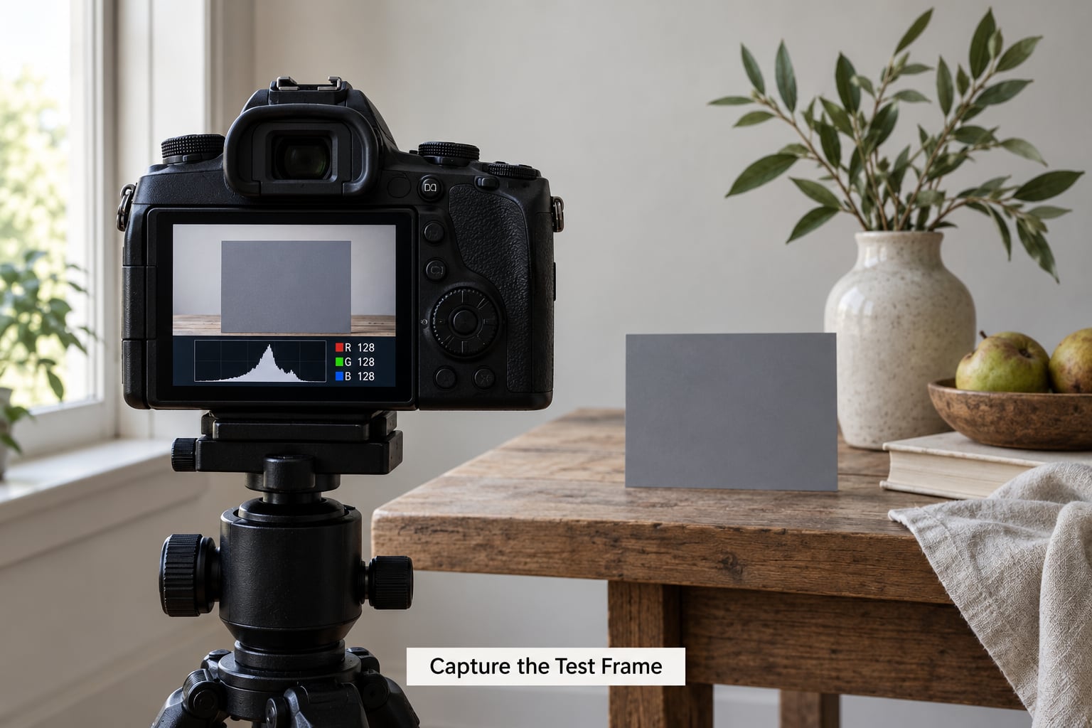 Capture the Test Frame