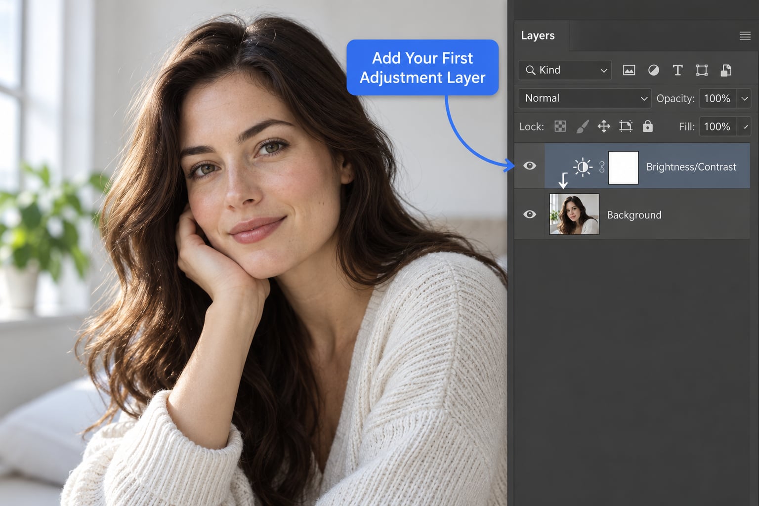 Add Your First Adjustment Layer