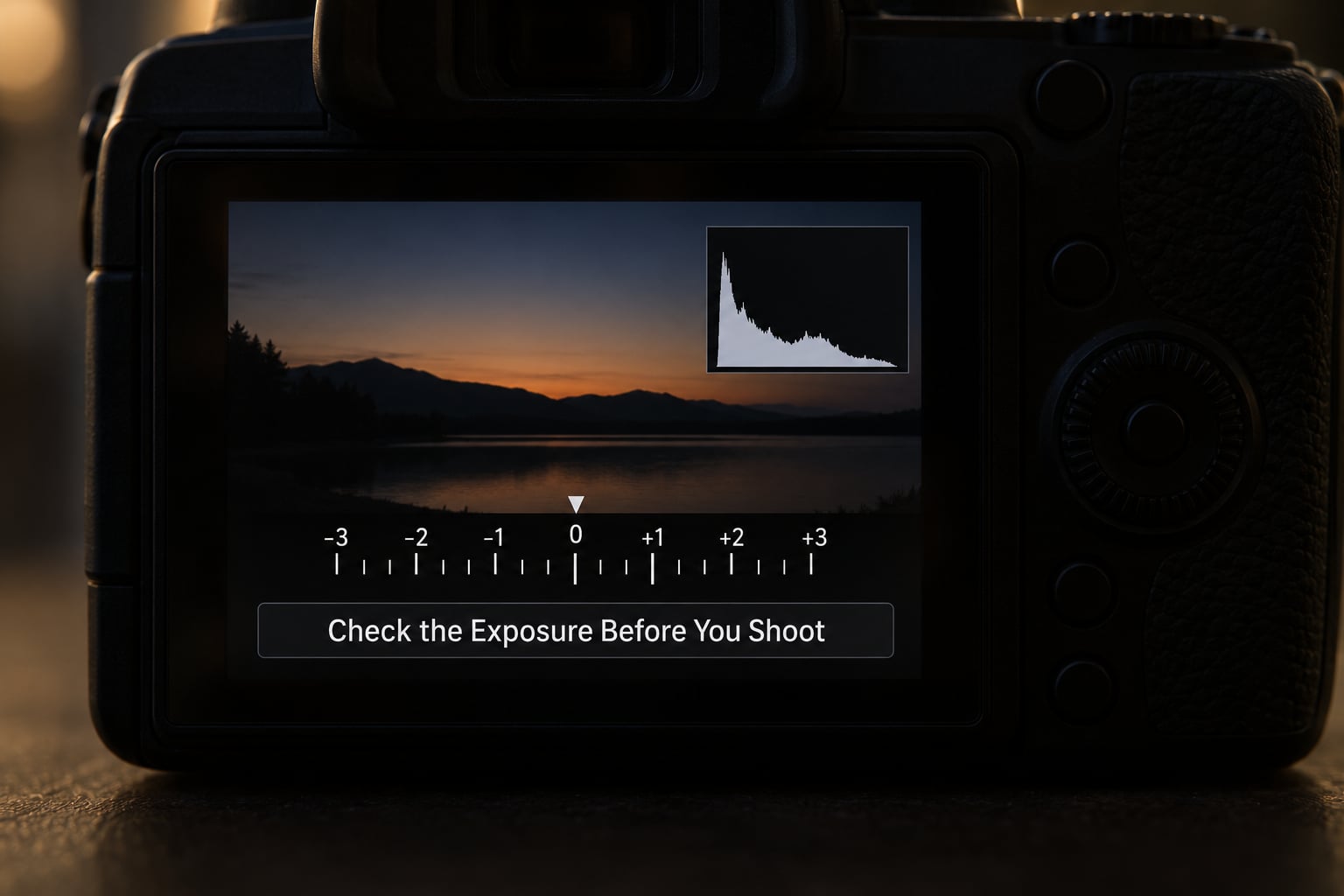 Check the Exposure Before You Shoot