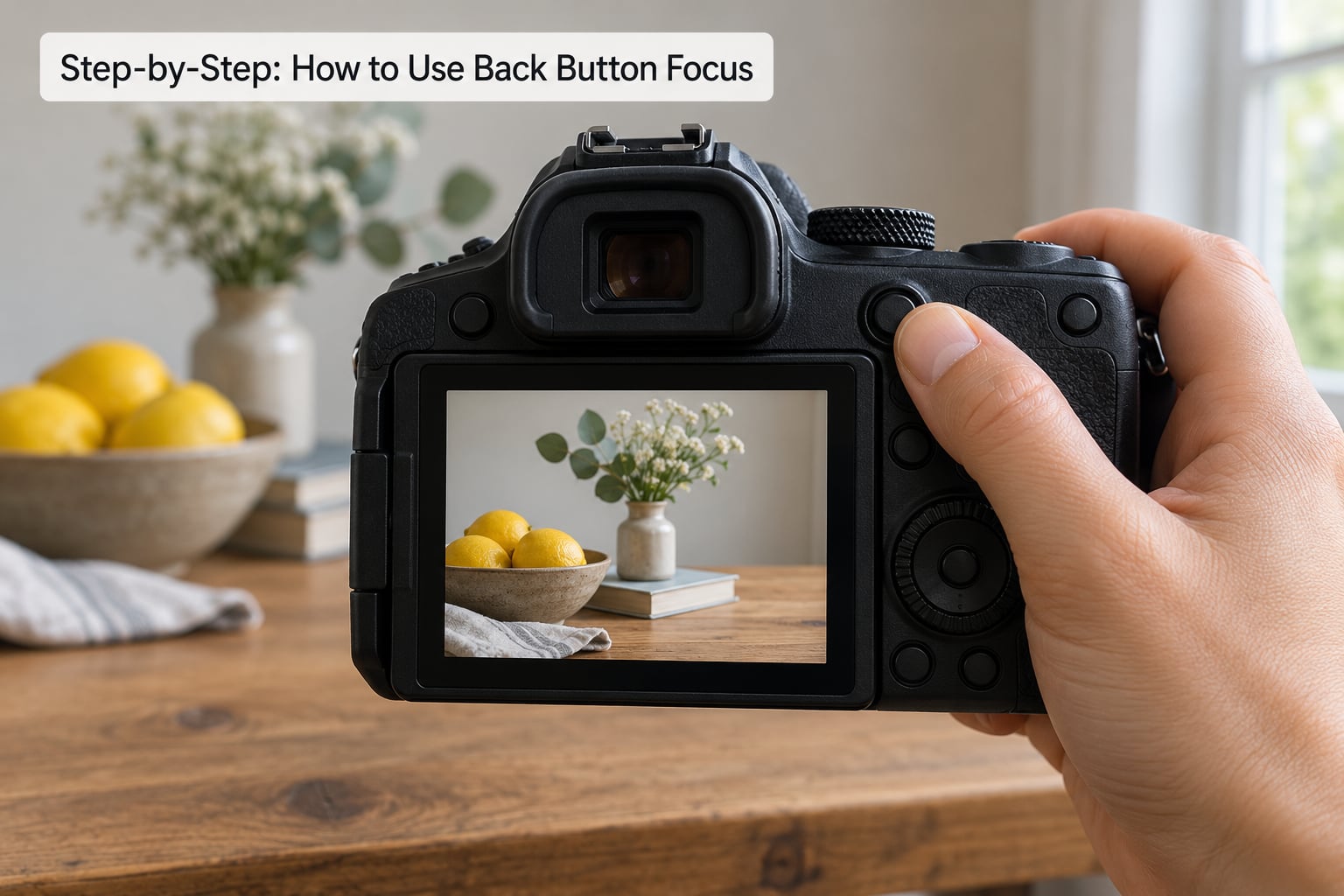 Step-by-Step: How to Use Back Button Focus