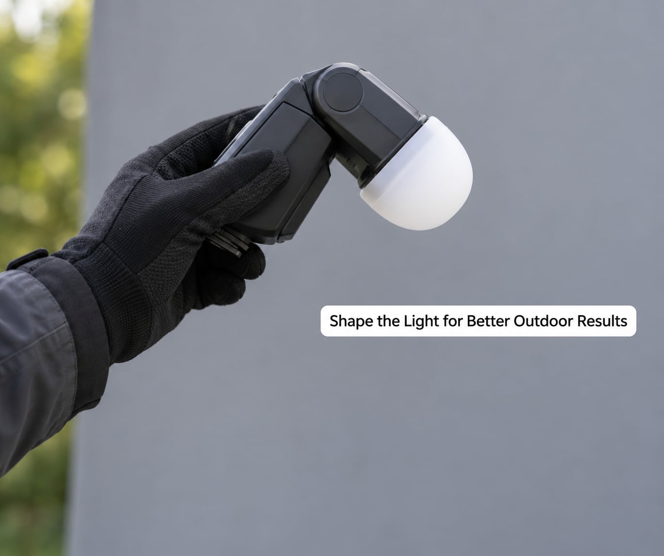 Shape the Light for Better Outdoor Results