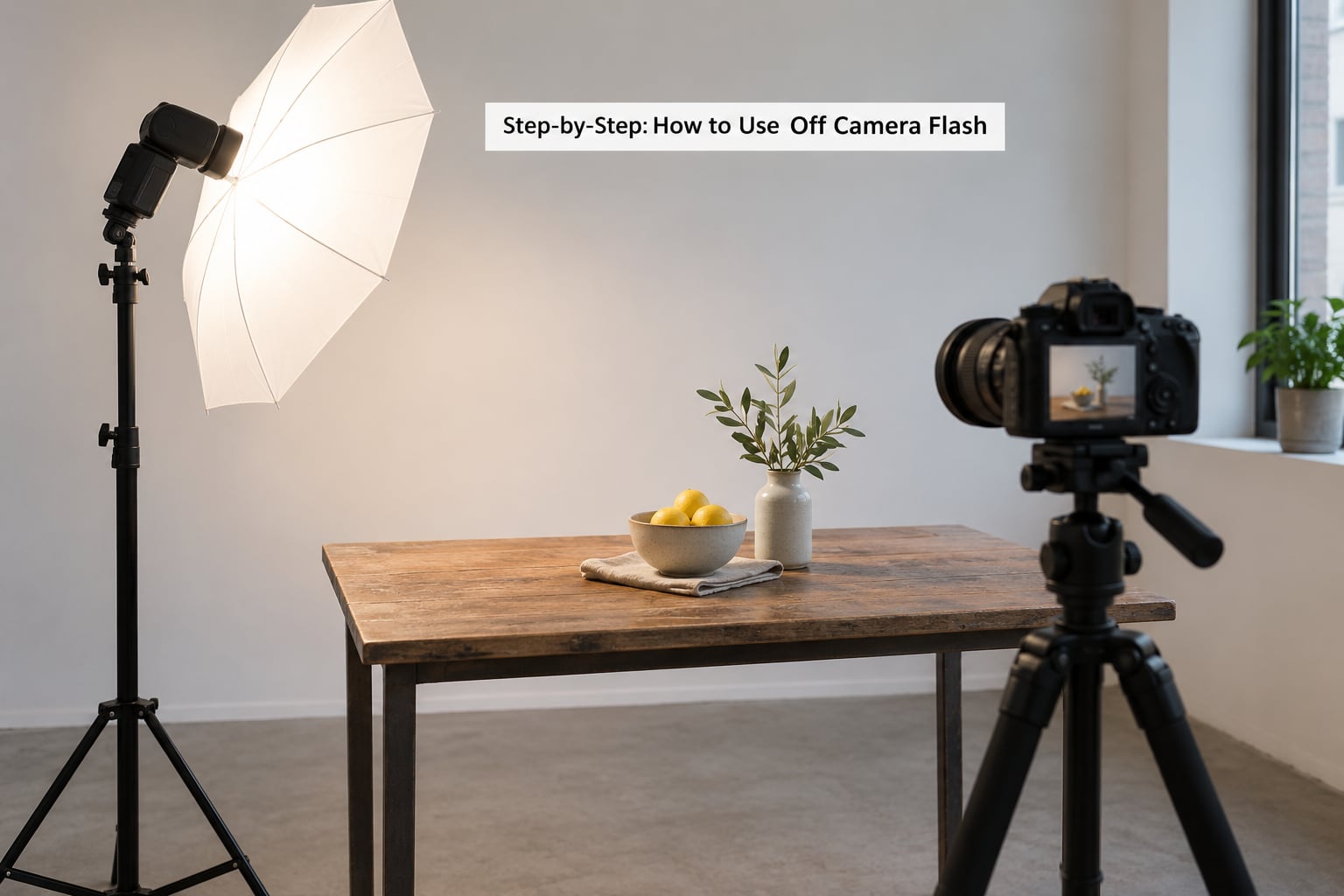 Step-by-Step: How to Use Off Camera Flash